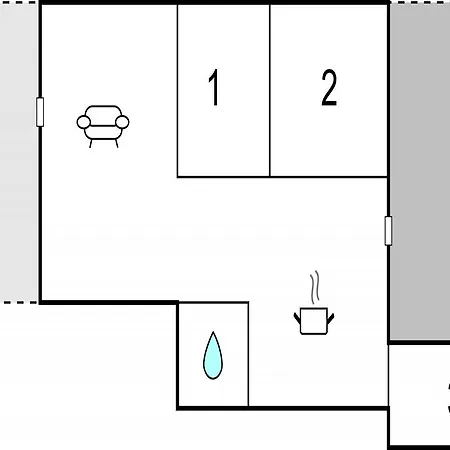 Three-bedroom Holiday In
